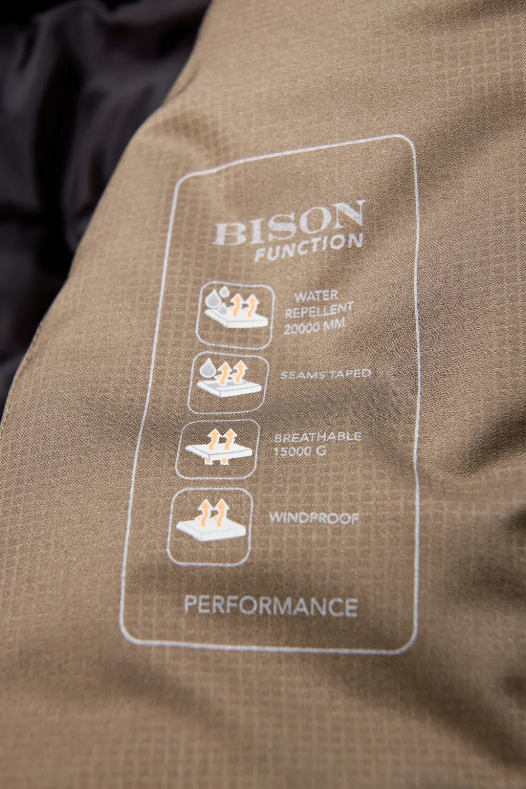 Bison Funktionsjakke